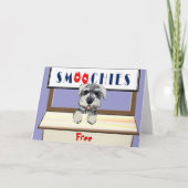 Hundeküsse Karte (Vorderseite)