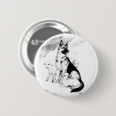 Hundeleben, die Uhr des Meisters Button (Vorne & Hinten)