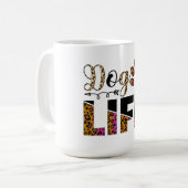 Hundeleben Kaffeetasse (Vorderseite Links)