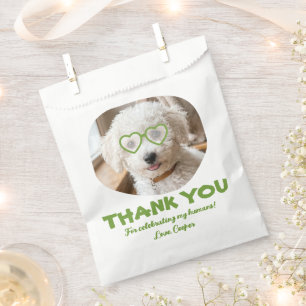 Hundelecker Hochzeit Hunde Foto Danke Geschenktütchen