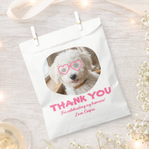 Hundelecker Hochzeit Hunde Foto Danke Geschenktütchen