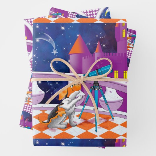 Hundeleskop Geschenkpapier Set (Beispiel)