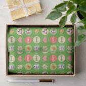 HundeLiebe auf Grün Seidenpapier (Geschenk)