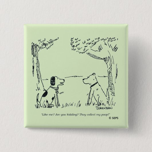 HundeLiebe Button (Vorderseite)