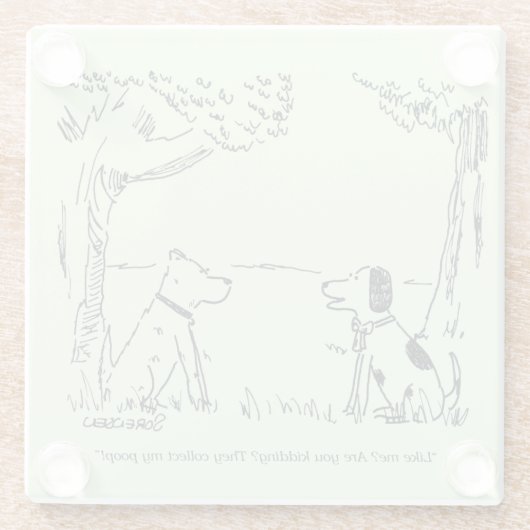 HundeLiebe Glasuntersetzer (Rückseite)