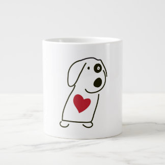 HundeLiebe - Kaffee-Tasse Jumbo-Tasse
