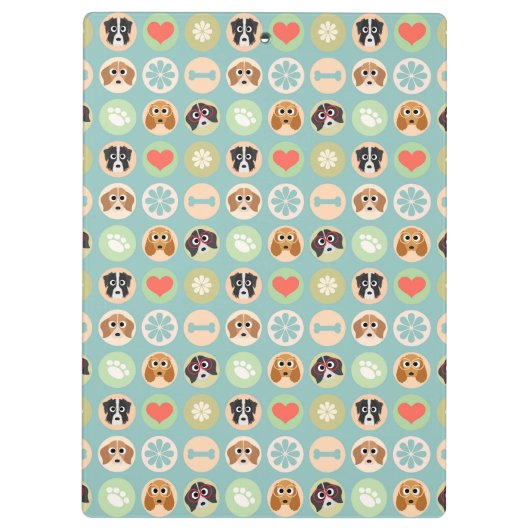 HundeLiebe Klemmbrett (Rückseite)