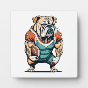 Hundeliebhaber Basketballspieler Fotoplatte