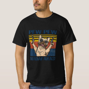 Hundeliebhaber Bulldog-Pew Madafakas T-Shirt