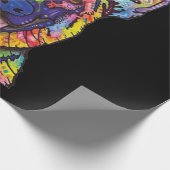 Hundeliebhaber Geschenkpapier (Ecke)