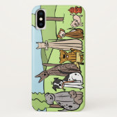Hundeliebhaber-Handy-Fall - iPhone X Case-Mate iPhone Hülle (Rückseite)