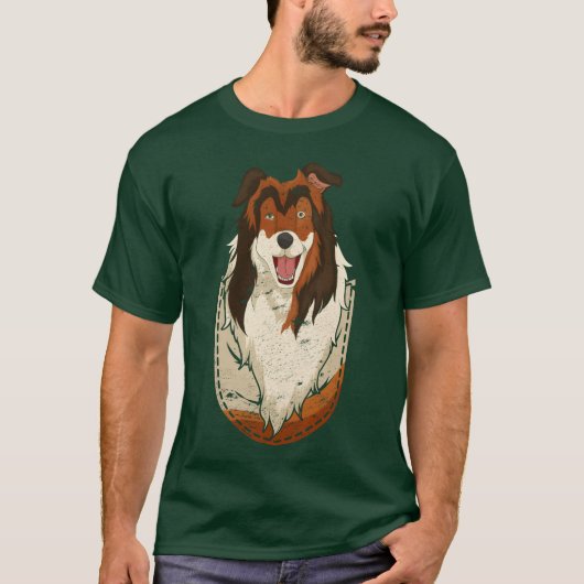 Hundeliebhaber Hundekochbeutel Geschenk Collie Jun T-Shirt (Vorderseite)