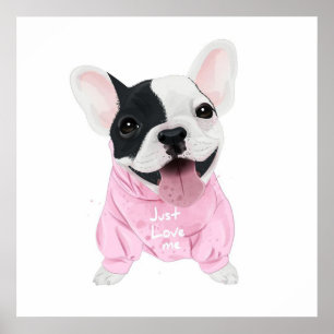 Hundeliebhaber Nur Liebe, Liebe Hund Poster