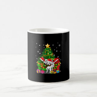 Hundeliebhaber | Papillon Christmas Tree Present Kaffeetasse