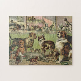Hundeliebhaber-Puzzlespiel Puzzle