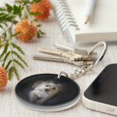 "Hundeliebhaber-" Schlüsselkette Schlüsselanhänger (Vorderseite rechts)