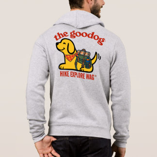 Hundeliebhaber Süße Wanderung Hund Reißverschluss Hoodie