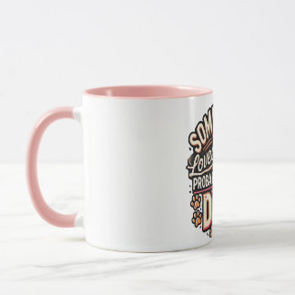 Hundeliebhaber-Tasse Jemand liebt mich, wahrschein Tasse