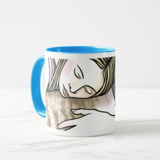 Hundeliebhaber-Tasse Tasse (Vorderseite Links)