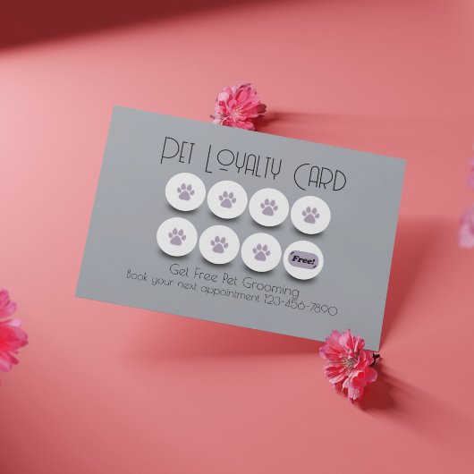 Hundeliebhaber Treue Visitenkarte