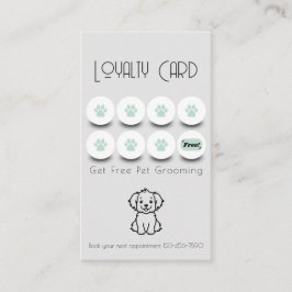 Hundeliebhaber Treue Visitenkarte