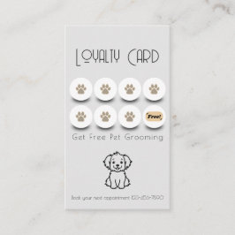 Hundeliebhaber Treue Visitenkarte