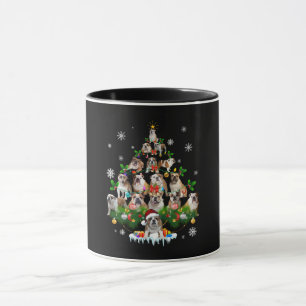 Hundeliebhaber  Weihnachtsbaumschmuck für Bulldot Tasse