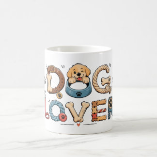 Hundeliebhaber Wortkunst Kaffeetasse