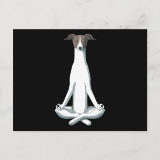 Hundeliebhaber | Yoga Italienisches Windspiel Postkarte