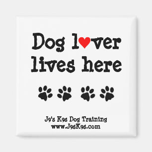 Hundeliebhaberleben hier Magnet