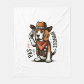 Hundeliebschuhe Fleecedecke (Vorderseite)