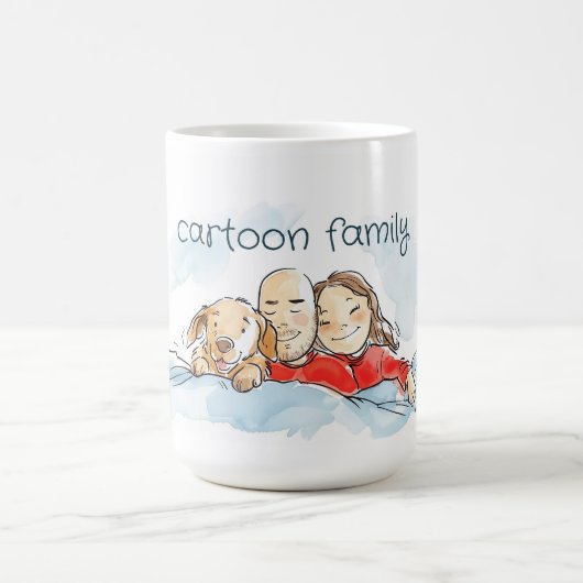 Hundeltern Kaffeetasse (Mittel)