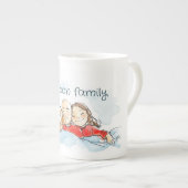 Hundeltern Porzellantasse (Vorderseite Rechts)