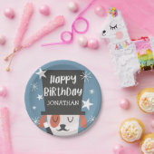 Hundemagier-magisches Show-Geburtstags-Party Pappteller (Party)