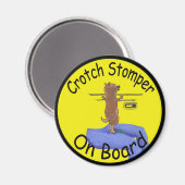 Hundemagnet Magnet (Vorderseite/Rückseite)