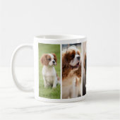 Hundemama 5 Foto Collage Kaffeetasse (Links)