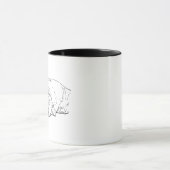 Hundemama, Drahthaar-Dackel - Süß Tasse (Zentrum)