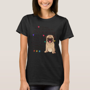 Hundemama Forever Mensch Mops Mama Geständnis Lieb T-Shirt