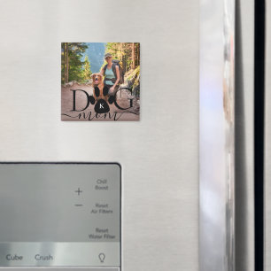 Hundemama-Foto-Erinnerungs-Monogramm Magnet