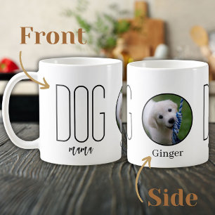 Hundemama-Foto-Name Kaffee Kaffeetasse