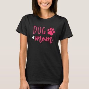 Hundemama Frauen Hundepfote Süße Grafikdruck Für H T-Shirt
