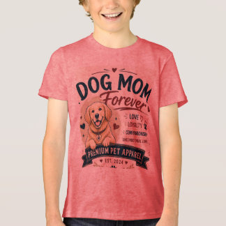 Hundemama für immer Design Tri-Blend Shirt