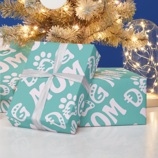 Hundemama Geschenkpapier (Feiertage)
