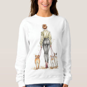 Hundemama Girl Boss Sweatshirt   Urban Chic Hunde 