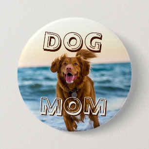 Hundemama-Haustierliebe-Button Button