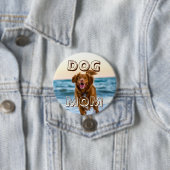 Hundemama-Haustierliebe-Button Button (Beispiel)