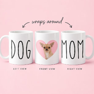 Hundemama Hunde Liebhaber Benutzerdefiniertes Foto Kaffeetasse
