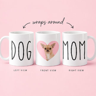 Hundemama Hunde Liebhaber Benutzerdefiniertes Foto Kaffeetasse