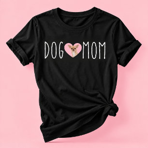 Hundemama Hunde Liebhaber Haustier Foto Handgeschr Tri-Blend Shirt