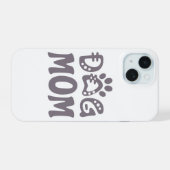 Hundemama iPhone 15 Hülle (Rückseite (Horizontal))